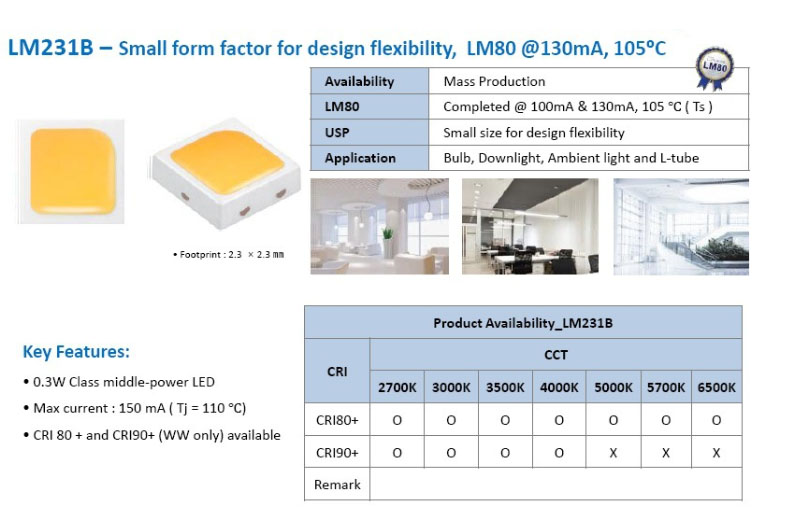 LM231B 产品特性