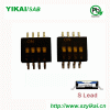 1.27毫米脚距 4位拨码开关DSHP04TS 编码器