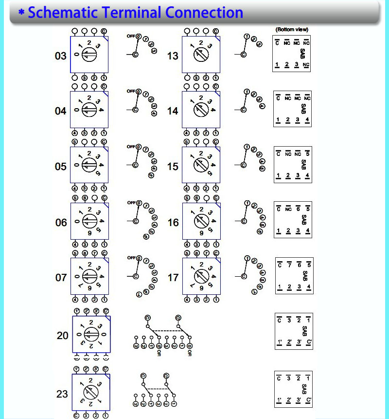 3 schematic terminal connection