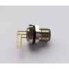 M12*1孔型弯角插座PCB电路板焊接封装