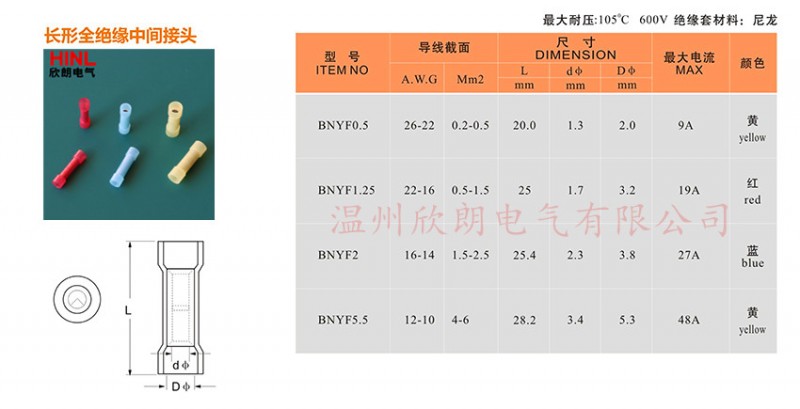 BNYF尺寸图