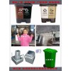 注射模具120升挂式垃圾桶注射模具高品质模具
