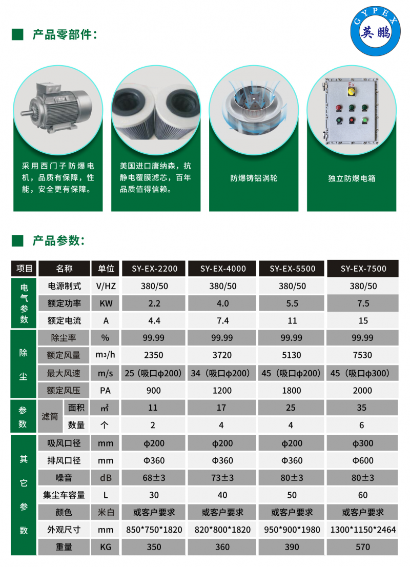 英鹏防爆工业集尘机2