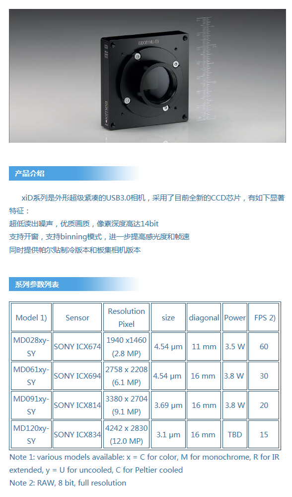 XID型号