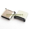 TYPE-C 16P公头 立插 L=7.5mm 无外壳脚