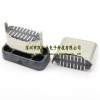 TYPE-C 16p母座 板上立式贴片H=6.5mm二脚插板